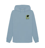 Stone Blue Bto Pocket Logo Women's Hoodie
