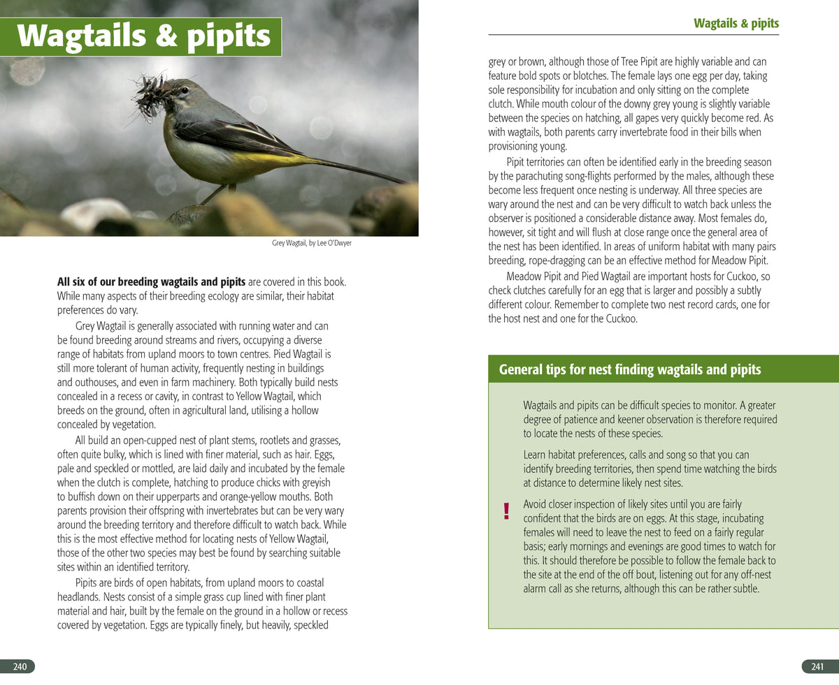 A Field Guide To Monitoring Nests – BTO Services Ltd.