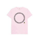 Pink Migrating Birds Kids T-shirt