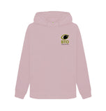 Mauve Bto Pocket Logo Women's Hoodie