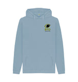 Stone Blue BTO Pocket Print Men's Hoodie