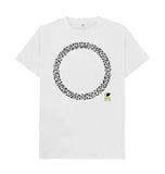 White Migrating Birds T-shirt