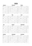 BTO 2026 Calendar