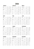 BTO 2026 Calendar