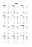 BTO 2027 Calendar