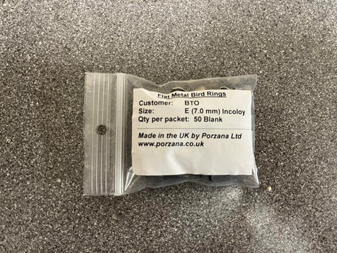 Blank Rings- E