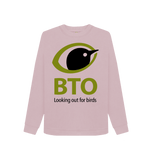 Mauve Printed Sweater Front