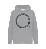 Light Heather Printed Hoody Front