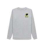Light Heather Printed Sweater Front