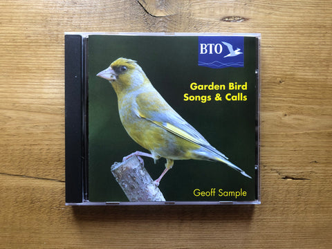 BTO Garden Bird Sounds CD, by Geoff Sample