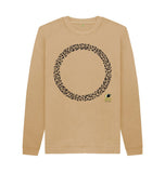 Sand Migrating Birds Sweater