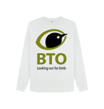 White BTO Logo Jumper