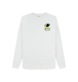 White BTO Pocket Logo Jumper