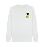 White BTO Pocket Logo Sweater